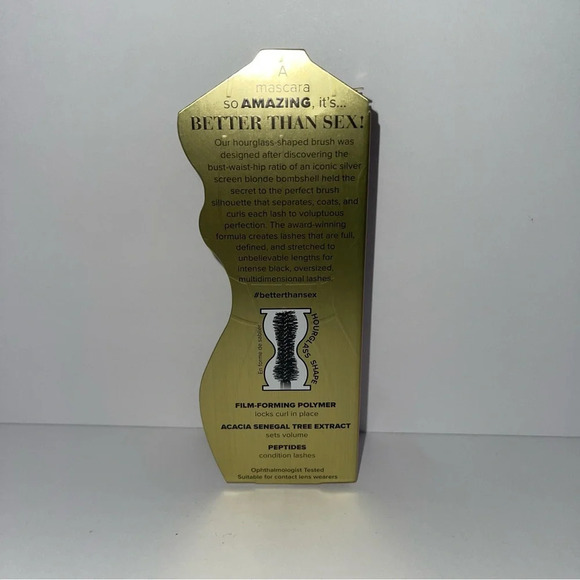 Too Faced Better Than Sex Black Mascara Set Of 3 New - Picture 3 of 5